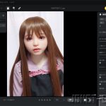 EvotoのAIレタッチでドールのほつれ毛を修正してみた