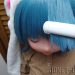 ドールのクセ毛をエアアイロンで修正してみた